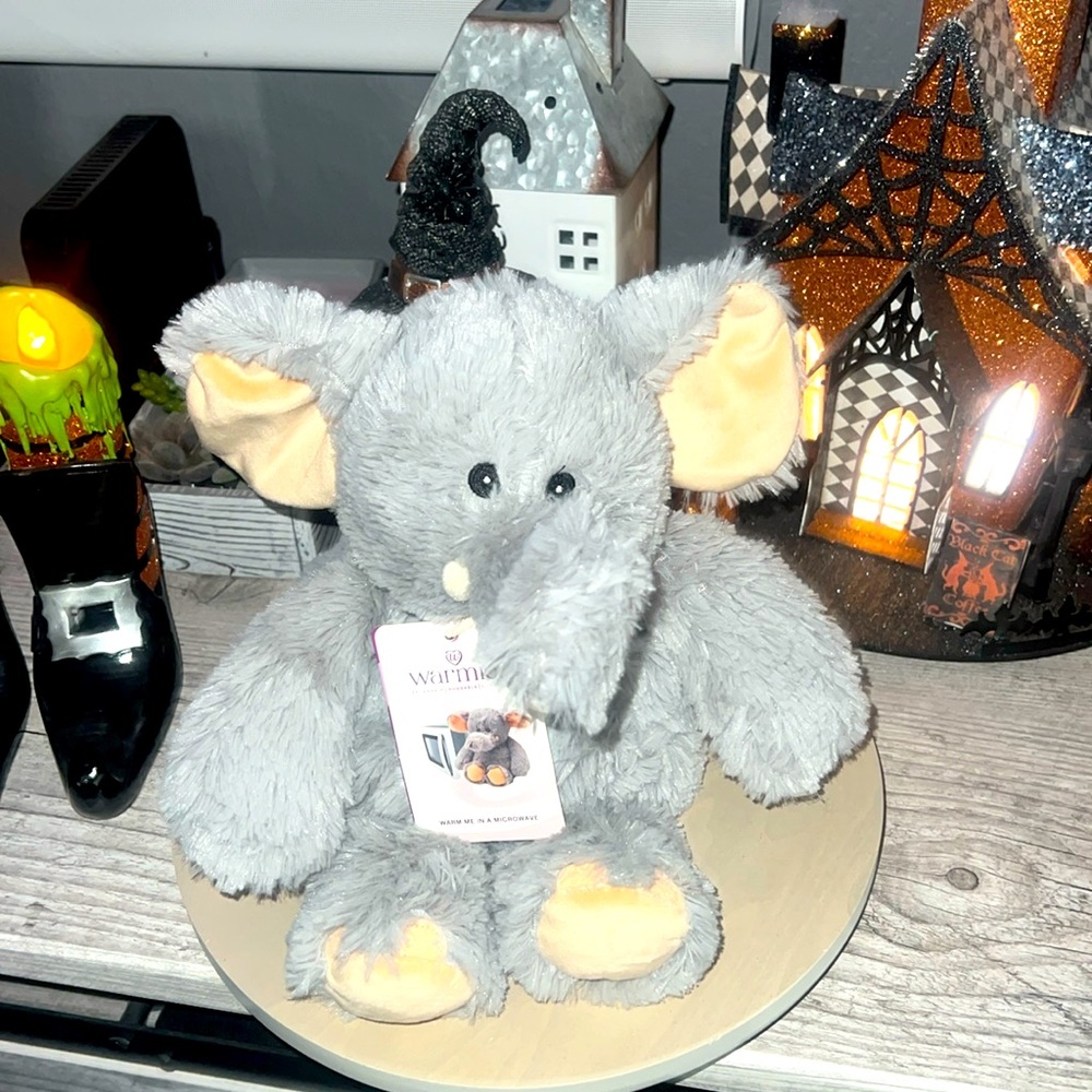 ❣️NWT❣️🐘Gray Elephant Warmies🐘